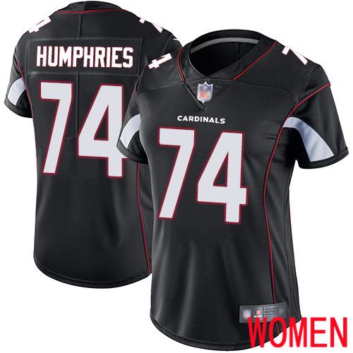 Arizona Cardinals Limited Black Women D.J. Humphries Alternate Jersey NFL Football 74 Vapor Untouchable